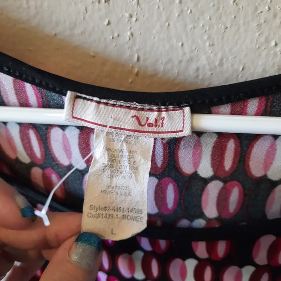 Girls size Large Short sleeve blouse. - Picture 3 of 3